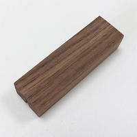 Supports de numéros de table en bois de noyer et acrylique, écologiques, peints, pour affichage
