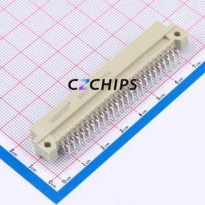 9001-35481C00A DIN41612 Connector Bent Lead Through Hole,P=2.54mm Connector 48P 2 2.54mm Right Angle Insert - Product Image 2