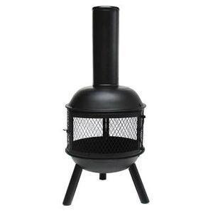 Barato al aire libre jardín Patio chimenea de acero de alta chimenea de metal de acero calefacción para jardín Patio con póker - Product Image 6