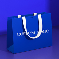 Sac en papier à motif de Logo imprimé personnalisé, vêtements de luxe, shopping, cadeau, brun kraft, emballage, sac à bijoux