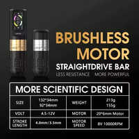 Ambitie Zetton 2400Mah 3.5/4.0Mm Slag Direct Drive Professionele Draadloze Tattoo Pen Machine Met 34Mm/42Mm Grip Voor Body Art