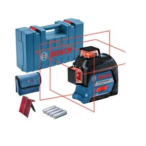 Bosch-0601063S00-M line Laser gll 3-80 Professional ในกระเป๋าพร้อมแบตเตอรี่4ก้อน (AA) และเลเซอร์ Target PLATE - Product Image 1