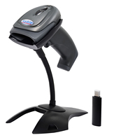 Lecteur de codes-barres laser sans fil 1D Syble XB-5066R avec récepteur 2.4G pour l'inventaire d'entrepôt et PDA