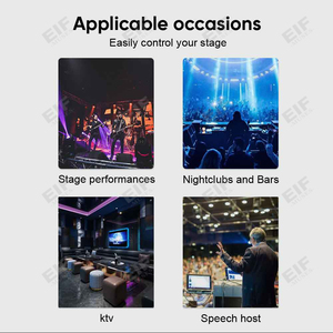 AD4D-3 Professional UHF <b>Wireless</b> Mic System for Engineers – 4-Channel RF Cascade Antenna Distribution Ready XLR Balanced Output - Product Image 4