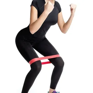Latex <strong>Loop</strong> Bodybuilding Tension Band with Elastic Ring Thin Legs Hip Lift Resistance Band - Product Image 1