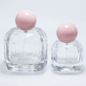 Best Price Empty pink Pump Sprayer Glass Perfume Bottle 30ml 50ml 100ml Screen Printing <b>Refillable</b> Eco-friendly Reed <b>Diffuser</b> - Product Image 6