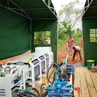 ROCK-1000 Appareil de forage filaire portable Exploration minière de forage Foreuse géotechnique d'échantillonnage de carottes