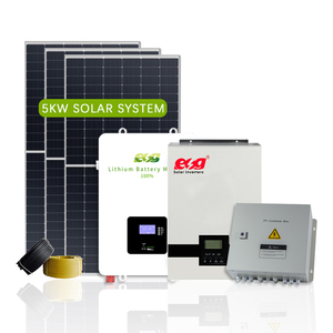 Sistema de Energía Solar Híbrido para el Hogar de 3KW/3500W/5KW/10KW, Kit Solar Completo para el Hogar Fuera de la Red con Batería de Respaldo Incluida - Product Image 4