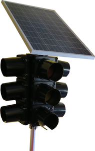 Feu de signalisation Led à télécommande solaire pour chemin de fer - Product Image 3