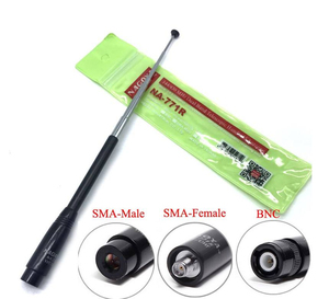 Antena de Banda Dual <span class=keywords><strong>UHF</strong></span> <span class=keywords><strong>VHF</strong></span> Nagoya NA-771 Compatible con <span class=keywords><strong>Baofeng</strong></span> <span class=keywords><strong>UV</strong></span>-<span class=keywords><strong>5R</strong></span> <span class=keywords><strong>UV</strong></span>-82 888S <span class=keywords><strong>UV</strong></span>-9R - Product Image 1