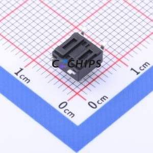 TC-6601-6.5-260G Tactile Switch SMD-4P,6x6mm Switch Single Pole Single Throw Round Button 2.6N Vertical Mount - Product Image 2