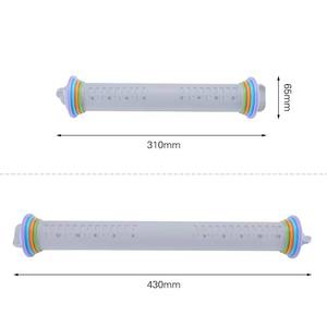 Multifunctional Silicone Pin Fondant Cakes & Pastries, Adjustable Thickness, Easy to Clean, <b>Baking</b> Tray Tool for Dough Rolling - Product Image 6