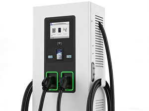 Station de recharge rapide universelle pour véhicules électriques 120 kW 160 kW CC, chargeur de voiture 250 A <span class=keywords><strong>Phase</strong></span> 3 à montage au sol avec câble de 5 m pour parking public - Product Image 3