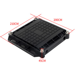 Gran oferta, carcasa de Empalme Óptico para exteriores de 12 y 24 núcleos, Cable de fibra óptica FTTH pequeño, <span class=keywords><strong>caja</strong></span> de fibra óptica de tipo aéreo con capacidad de 6 núcleos - Product Image 6