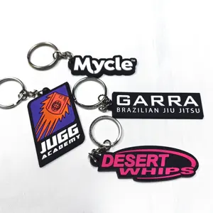 Kids Craft Activity Make Your Own DIY Keychains Promotional Custom Design Your Own Logo Rubber Soft PVC Key Ring Key Chain