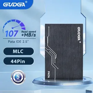 GUDGA Pata IDE 2.5 '' SSD MLC Flash 44 pinos 8G 16GB 32GB 64GB 128GB Unidade de Estado Sólido interna de ampla temperatura