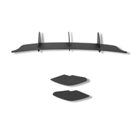 TIYPEOR-Diffuseur de Lèvres de Pare-Chocs Arrière, Séparateur de Lame pour Volkswagen VW Golf 6 MK6 GTI 2010 - 2014