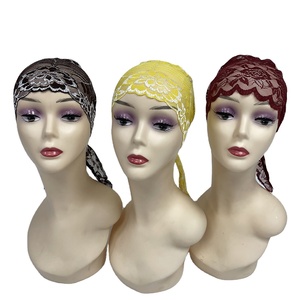Bandana de encaje de estilo turco <span class=keywords><strong>para</strong></span> mujer, diseños de boda, hiyab y <span class=keywords><strong>turbantes</strong></span> <span class=keywords><strong>para</strong></span> mujer, venta al por mayor, de estilo turco, hiyab y <span class=keywords><strong>turbantes</strong></span> <span class=keywords><strong>para</strong></span> mujer - Product Image 1