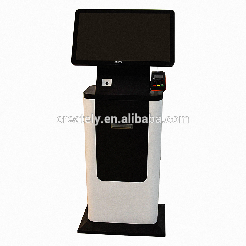 21.5 pouce Machine Interactif kiosque pos android machine de facturation pour le restaurant