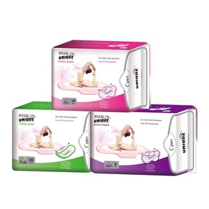 OEM penjualan laris bantalan sanitasi anion sekali pakai bantalan periode katun untuk wanita pembalut wanita - Product Image 1