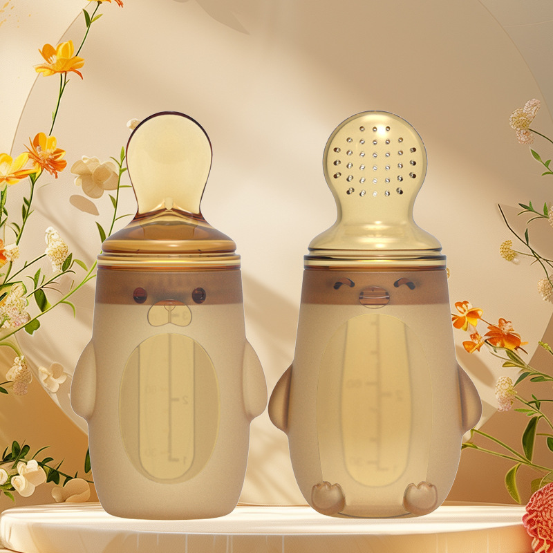 Suction Cup Bottle Creative Glass Cleaning Accessories