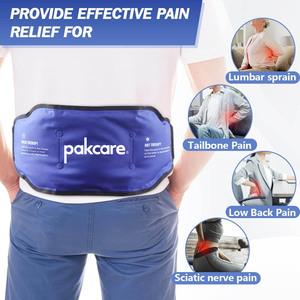 Paket es Gel ajaib terapi panas atau dingin, bungkus bantalan pemanas Lumbar punggung bawah penghilang nyeri punggung bawah - Product Image 2