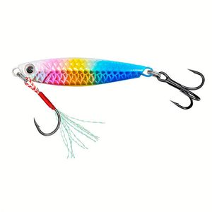 เหยื่อปลอมโลหะแบบจิ๊กสปูน น้ำหนัก 10 กรัม 20 กรัม 30 กรัม 40 กรัม 60 กรัม สำหรับตกปลาชายฝั่ง แบบสโลว์ ฮาร์ด วอบเบลอร์  กระตุกต่อเนื่อง สำหรับปลาแบส น้ำจืดและน้ำเค็ม - Product Image 3