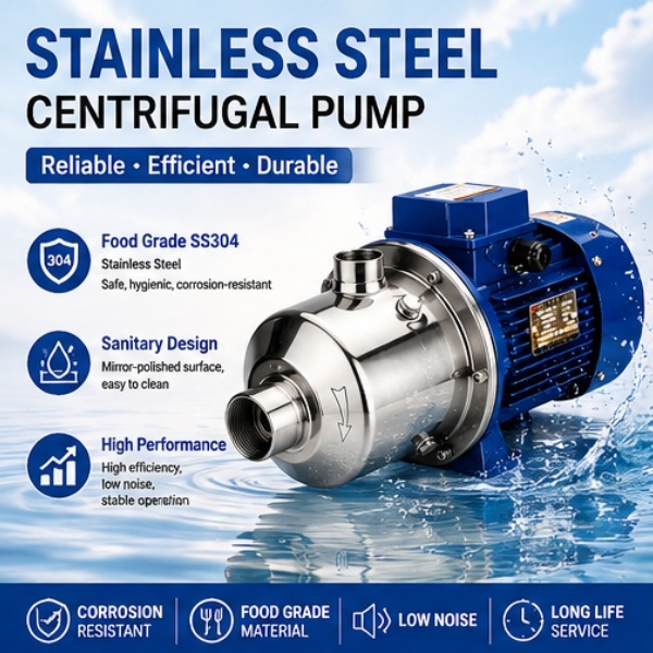DW Portable High Pressure DC Water Pump - Stainless Steel Self-Priming Silent Booster Pump · image 2