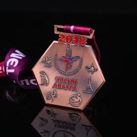 Médailles sportives en métal en gros, médailles de marathon souvenirs, trophées sportifs nautiques personnalisés en alliage de zinc, trophées sportifs moulés