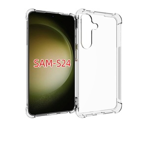 เคสโทรศัพท์ TPU กันกระแทกแบบใสสำหรับ Samsung Galaxy S24เคส S24พิเศษ S24บวกมุมฝาหลังหรูหรา - Product Image 2