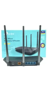 Draadloos Voor Tp-Link Tp-Link TL-WR940N Wifi Router Router & 5G Router Tp Link 450 Outdoor High Speed 450Mbps Zwart 3 Maanden 2.4G