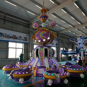 2026 New Amusement Park Ride Playground Space Time Jump Equipment Kiddie Rotating Chair Rides - Product Image 6