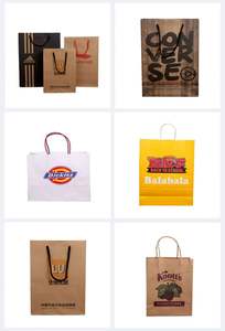 Sac en papier kraft personnalisé pour l'emballage de chaussures et de vêtements, fournisseur d'usine professionnel - Product Image 4