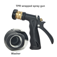 Pulvérisateur de lavage de voiture à pistolet à mousse-Se connecte au tuyau d'arrosage pour le lavage de voiture, pas de nettoyeur haute pression, utilisez un pistolet à mousse à neige avec du savon pour voiture