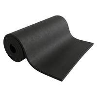 Feuille d'isolation en mousse de caoutchouc NBR PVC à cellules fermées, classe 0 B1, ignifuge, anti-condensation pour la réfrigération et le CVC