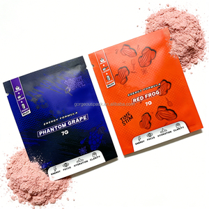 Custom Whey Protein Powder 3 Side Seal Printed Sample Sachet Ziplock Zipper Cosmetic Packaging Plastic Mylar Pouch <b>Bag</b> For Logo - Product Image 6