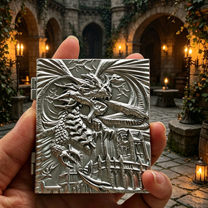 Juego de Dados Mecánicos de Dragón Premium 7 en 1, Dados Poliédricos Giratorios de Metal para Juegos de Mesa, Dados a Granel para Juegos de Rol DND - Product Image 1