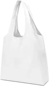 Borsa da donna di lusso pesante in tela di cotone eco-friendly impermeabile resistente e riutilizzabile borsa a tracolla per la spesa