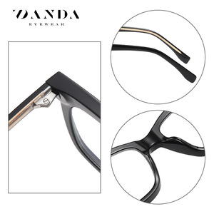 แว่นตา Danda รุ่น TR-BC906 กรอบทรงสี่เหลี่ยม ป้องกันแสงสีฟ้า เลนส์ใสสำหรับทุกเพศ เลนส์ PC - Product Image 4