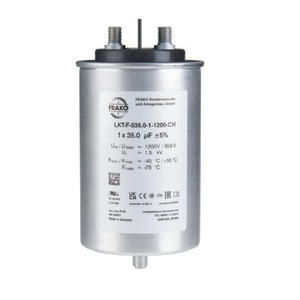 ตัวเก็บประจุไฟฟ้า FRAKO 35.0 ฟิวต์ 1200 โวลต์ แบบแห้ง สำหรับใช้งานในอุตสาหกรรม - Product Image 1