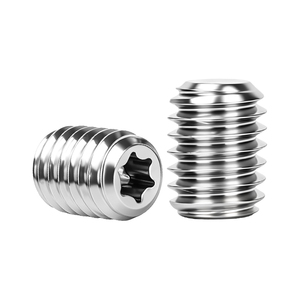 Tornillo de fijación de extremo plano de acero inoxidable 304 M2-M10, venta al por mayor de múltiples especificaciones, ranura TORX integrada, antirrobo y antidemoliciones - Product Image 1