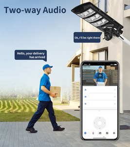 2 trong 1 năng lượng mặt trời ánh sáng đường phố với 4 gam năng lượng mặt trời Máy ảnh 4MP điện năng thấp eseecloud App 24 Wát năng lượng mặt trời với 18ah Pin <span class=keywords><strong>Hidden</strong></span> <span class=keywords><strong>Camera</strong></span> - Product Image 3