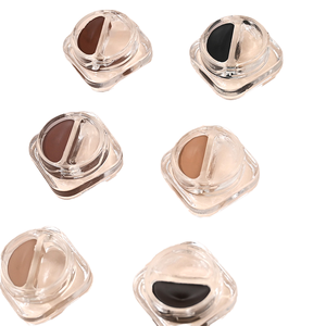 Kit de Lápiz de Cejas Vegano 2 en 1 al por Mayor OEM con Etiqueta Privada, Resistente al Agua, con Crema y Gel para Estilizar, Esculpir y Fijar - Product Image 1