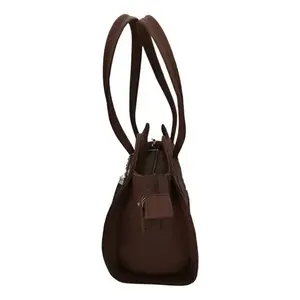 Sac fourre-tout Fana Cleopatra en cuir de vachette avec une bandoulière et fermeture à rabat, sac de soirée pour femme - Product Image 1