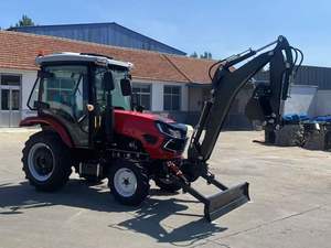 Mini chargeuse compacte diesel à 4 roues motrices pour l'agriculture, l'élevage et les travaux de construction, avec une pelle chargeuse - Product Image 4