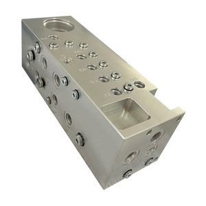 Bloc de distribution hydraulique en aluminium ML-MB-013 à installation filetée pour machines hydrauliques - Product Image 1