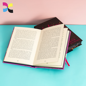 Libro decorativo con copertina rigida libro di decorazione in lamina d'oro stampa libro all'ingrosso per la lettura - Product Image 5