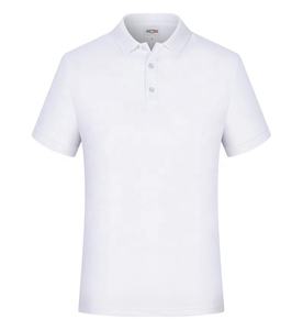 Camisas Polo personalizadas para hombre, 100% algodón, patrón sólido, manga corta, solapa, ajuste holgado, ropa de trabajo, uniformes de equipo, publicidad - Product Image 4