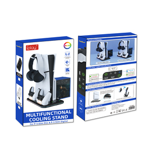 <span class=keywords><strong>Base</strong></span> <span class=keywords><strong>de</strong></span> <span class=keywords><strong>carga</strong></span> del controlador multifunción con soporte <span class=keywords><strong>de</strong></span> refrigeración <span class=keywords><strong>de</strong></span> luces RGB para <span class=keywords><strong>PS5</strong></span> PRO - Product Image 6