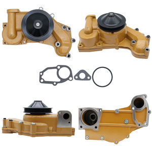 Bomba de agua para Komatsu S6D108 4V 6221-61-1102 CW-KO004, pieza de repuesto amarilla - Product Image 4